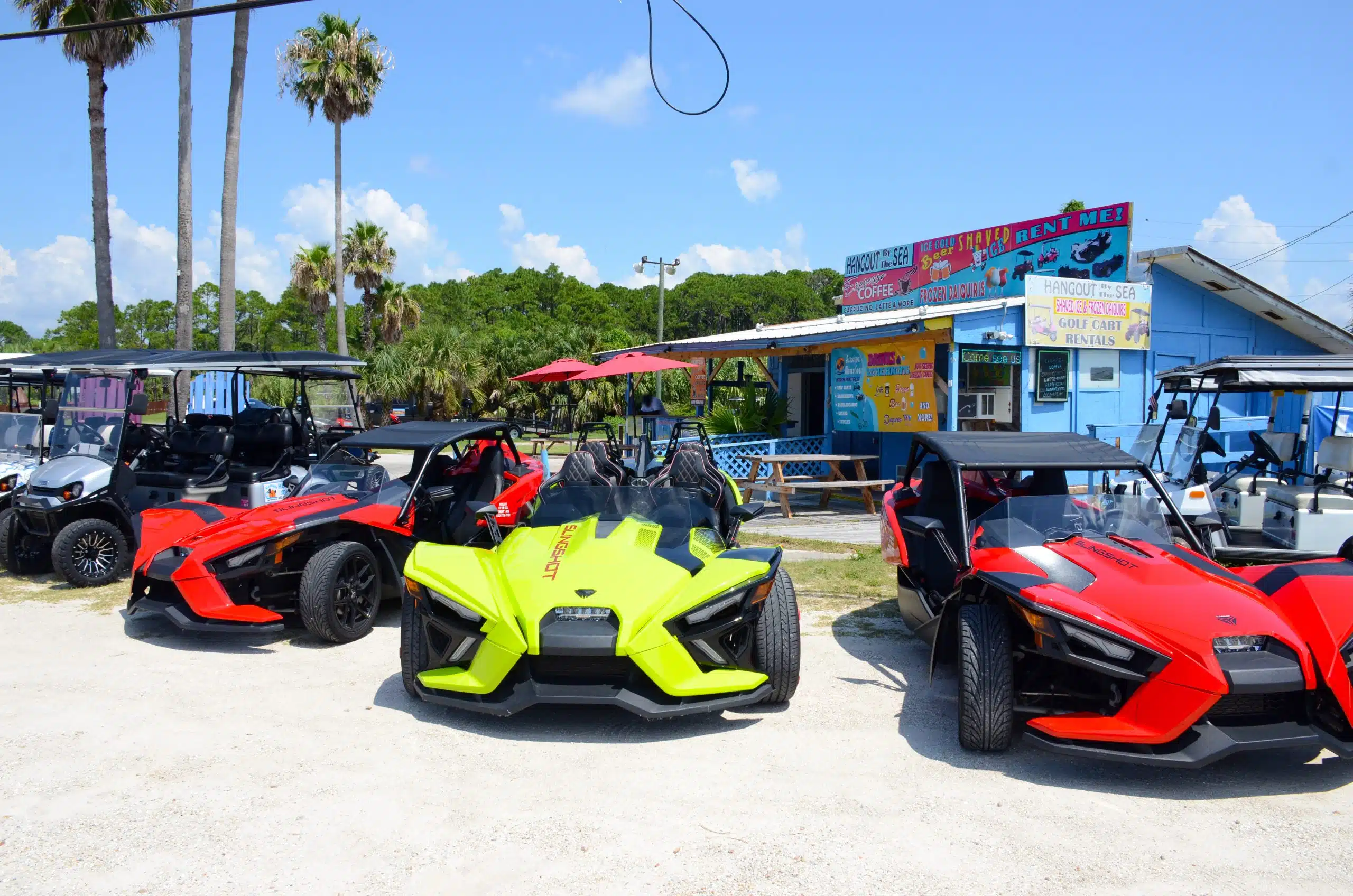 The Best Way to Get Around Panama City Beach Without a Car with Hang Out By The Sea golf cart rentals and motorcycle rentals